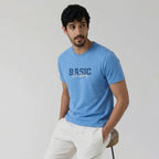 Winner Men's Blue T Shirt - 80089