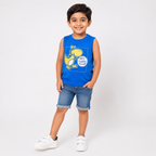 Winner Blue Quartz Kids Muscle Tee-73505