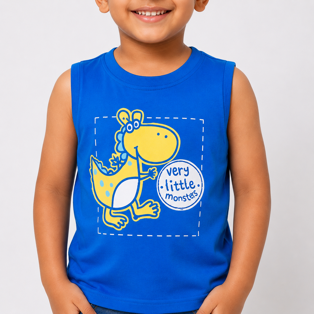 Winner Blue Quartz Kids Muscle Tee-73505