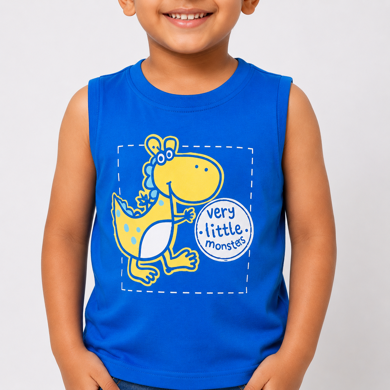 Winner Blue Quartz Kids Muscle Tee-73505