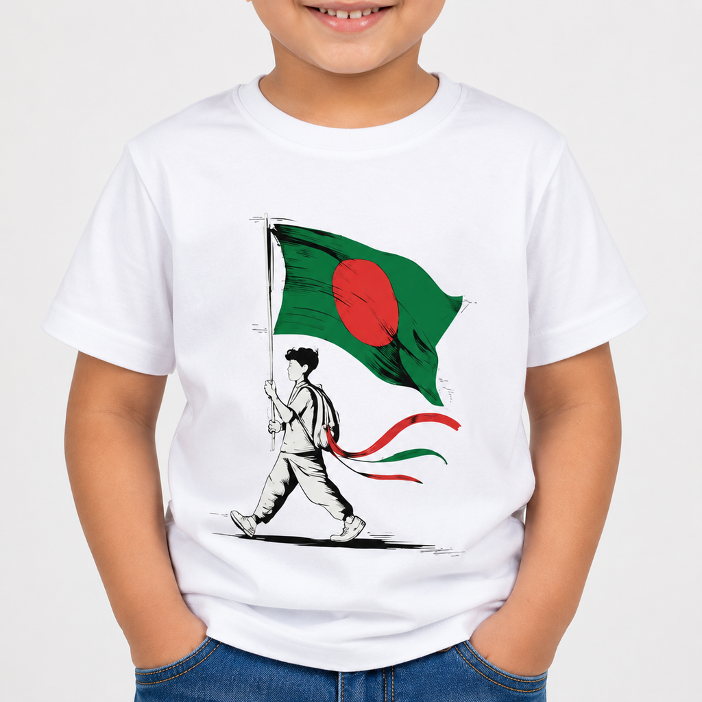 Winner Bright White Boys T Shirt-73897
