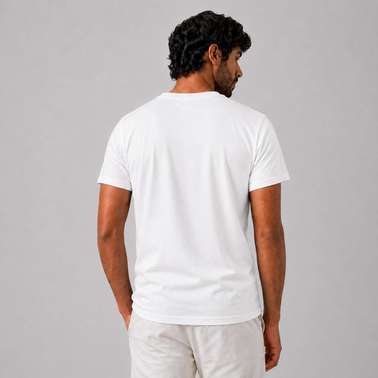 Bright White Slim Winner Men'S T Shirt - 80121