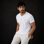 Bright White Slim Winner Men'S T Shirt - 73936