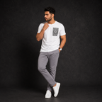 Bright White Slim Winner Men'S T Shirt - 73969