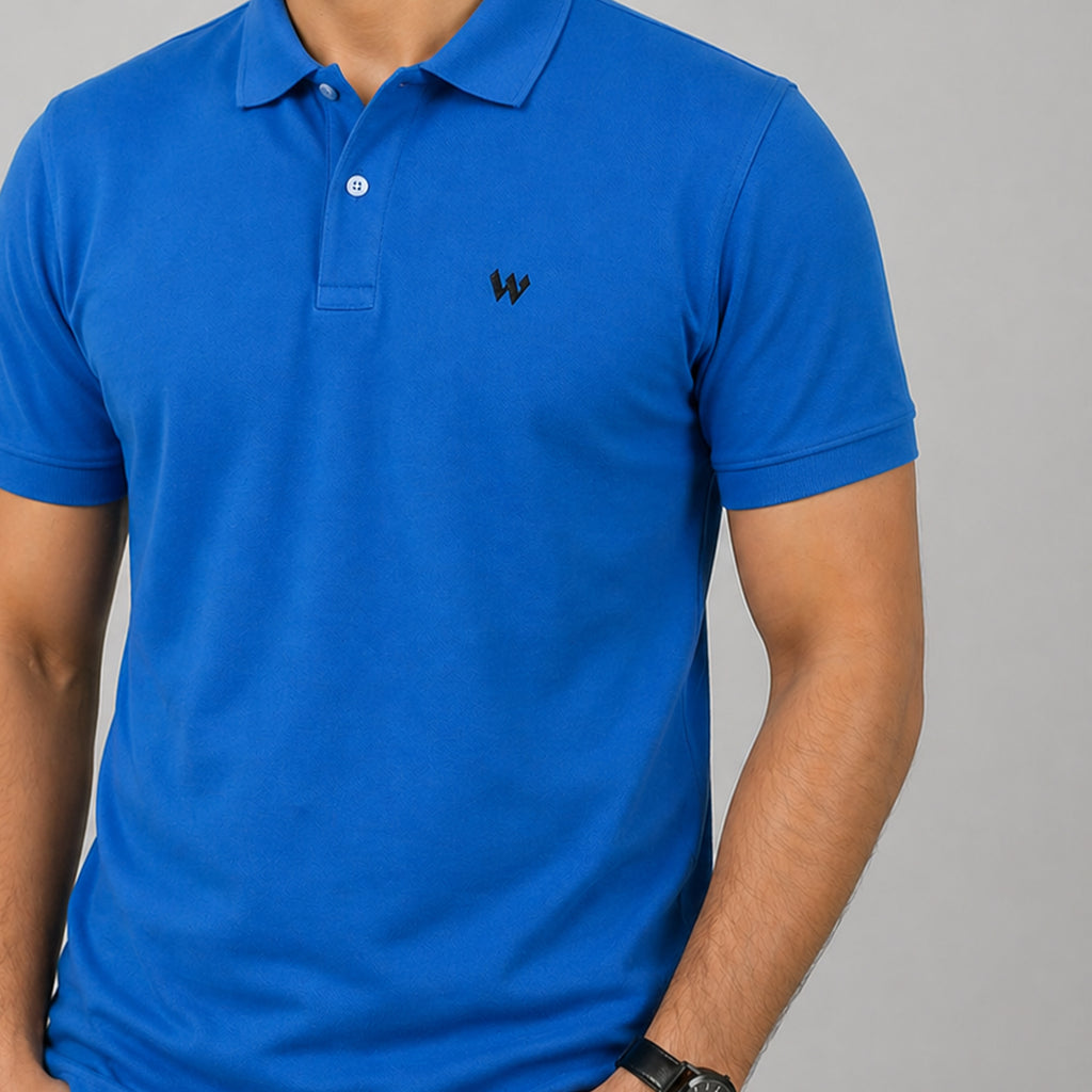 Winner's Mens Brillant Blue Polo  T Shirt -  73295