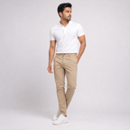 Winner' S  Brown-4 Men's Twill Trouser-73422
