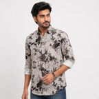 Winner Men's Brown Aop Casual Shirt - 80299
