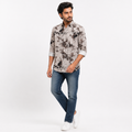 Winner Men's Brown Aop Casual Shirt - 80299