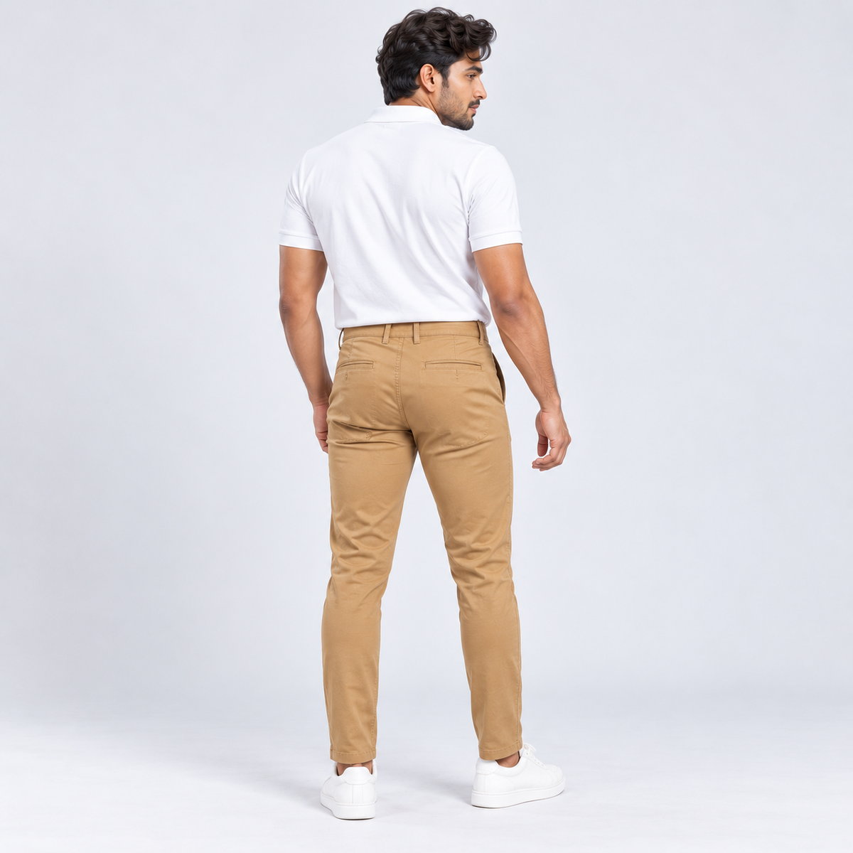 Winner Men's Brown Gaberdine Pant 80334