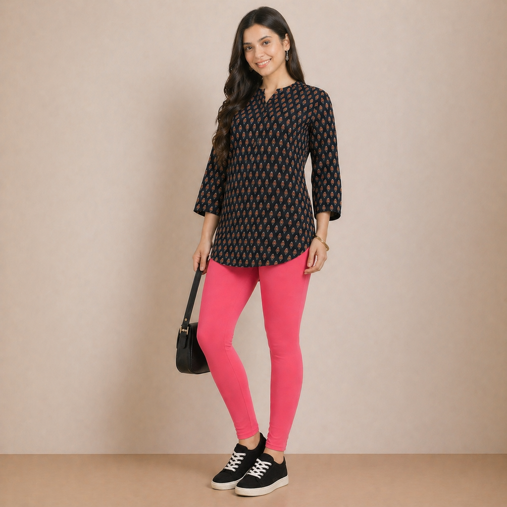 Winner's Bubblegum Womens Modern Fit Leggings - 43716