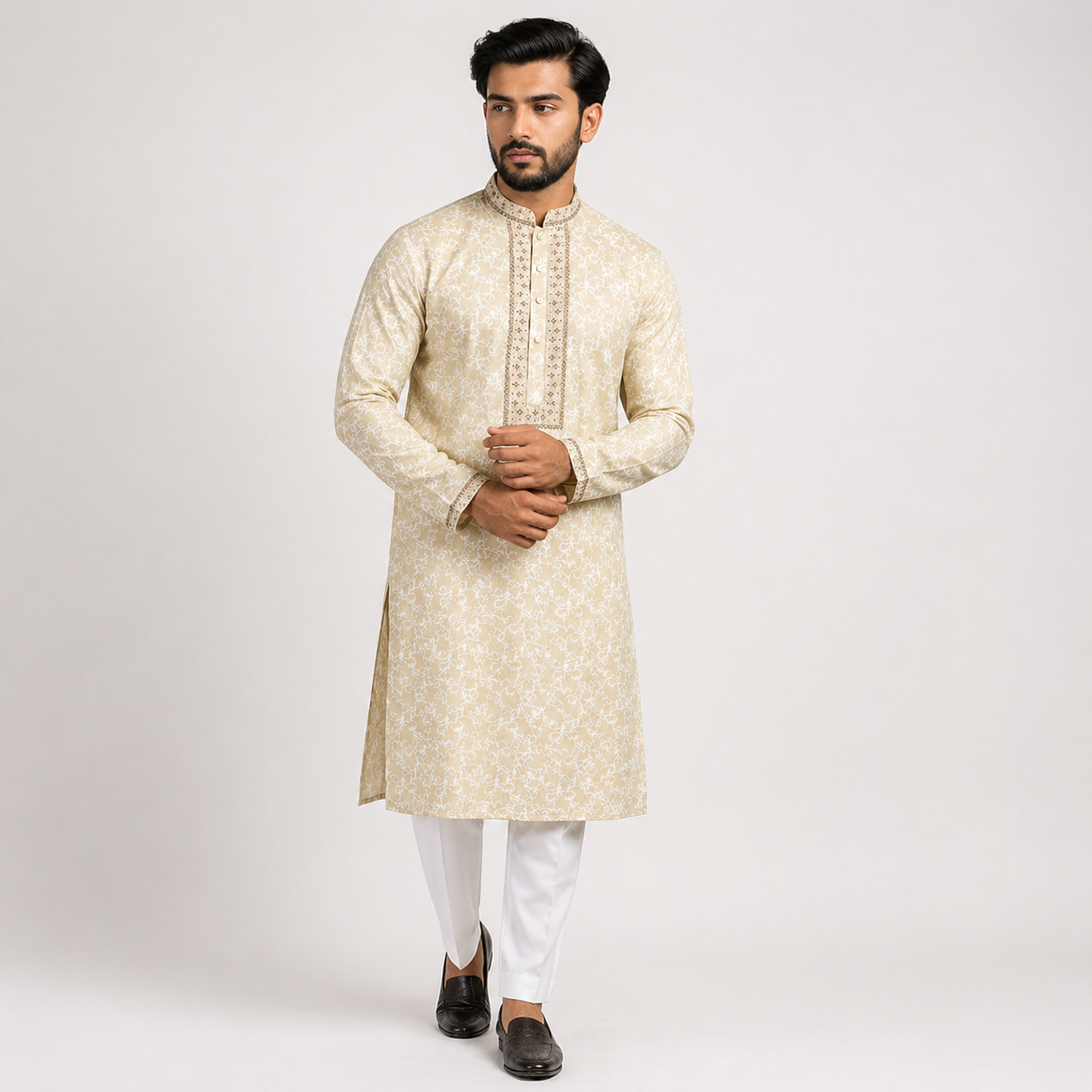 Winner Mens Buttel Mix Panjabi -73920