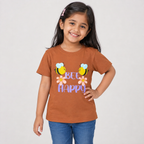 Winner Kids Caramel Caf Girl's T-shirt - 80277