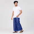 Winner Royal Blue Men's Lungi (5.5 Hand) - 44011