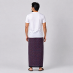 Winner Wine Check Men's Lungi (5.5 Hand) - 44011