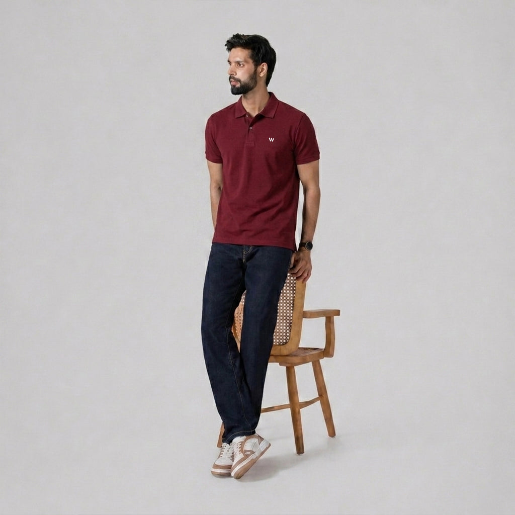 Winner Mens Cabernet Polo Shirt - 55462