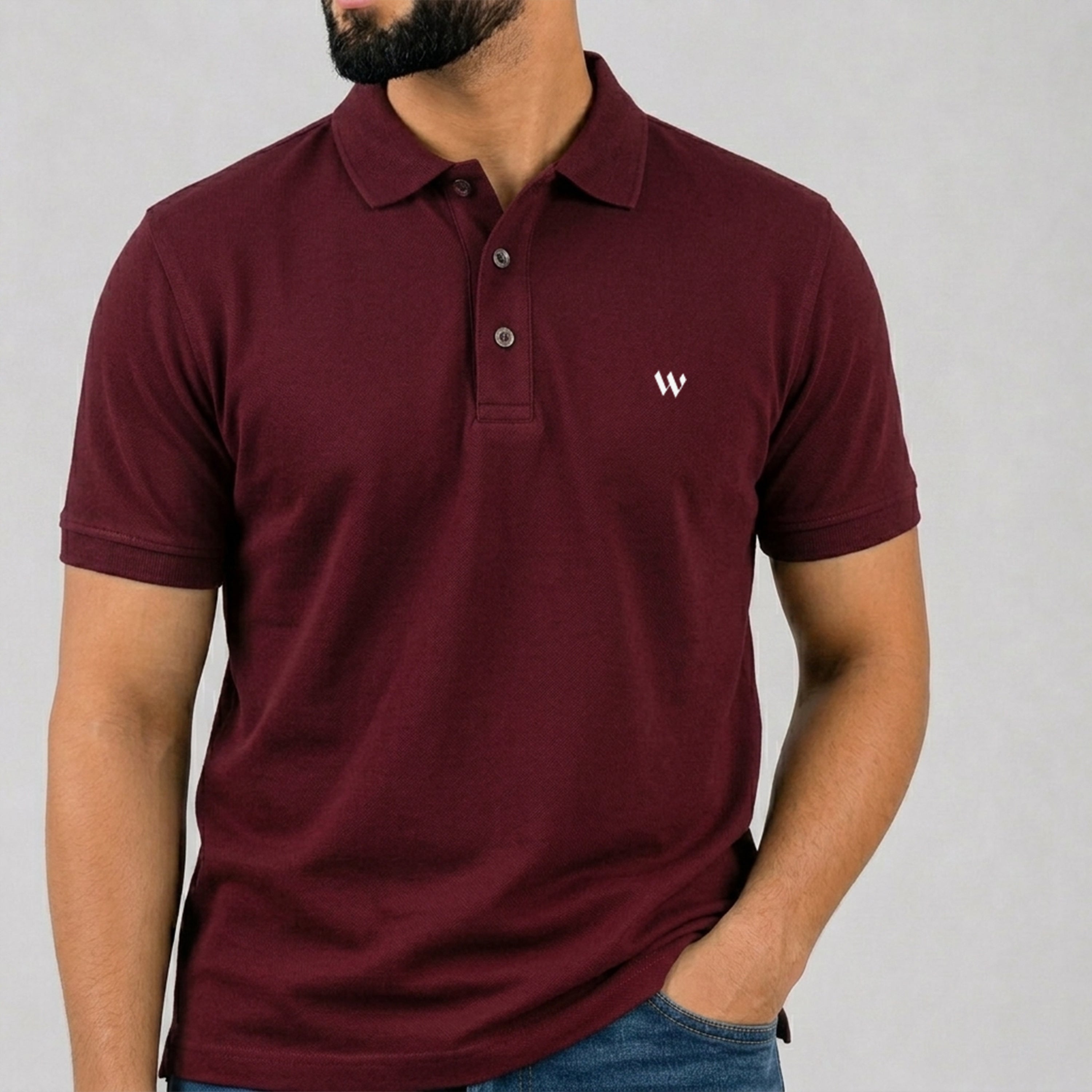 Winner Mens Cabernet Polo Shirt - 55462