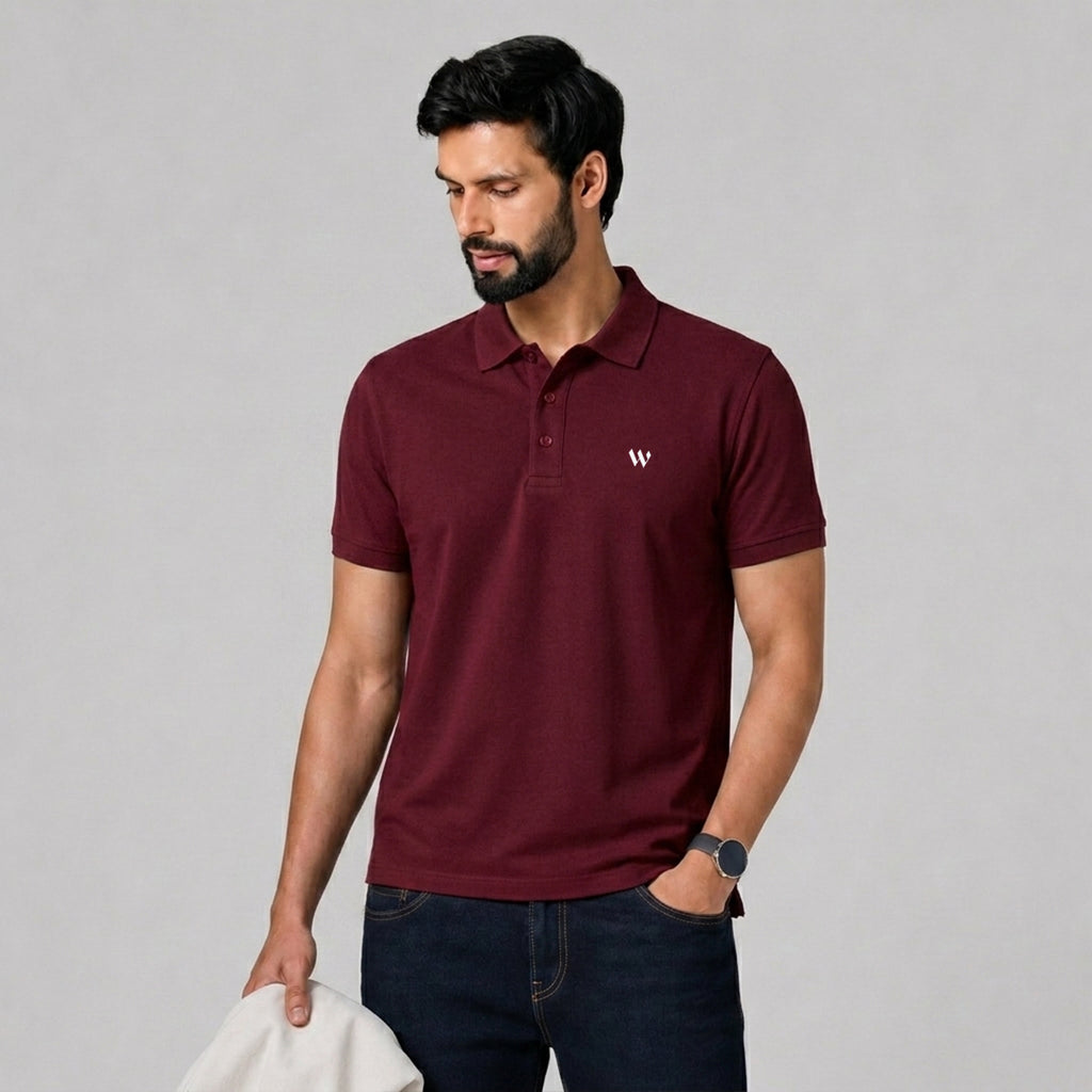 Winner Mens Cabernet Polo Shirt - 55462