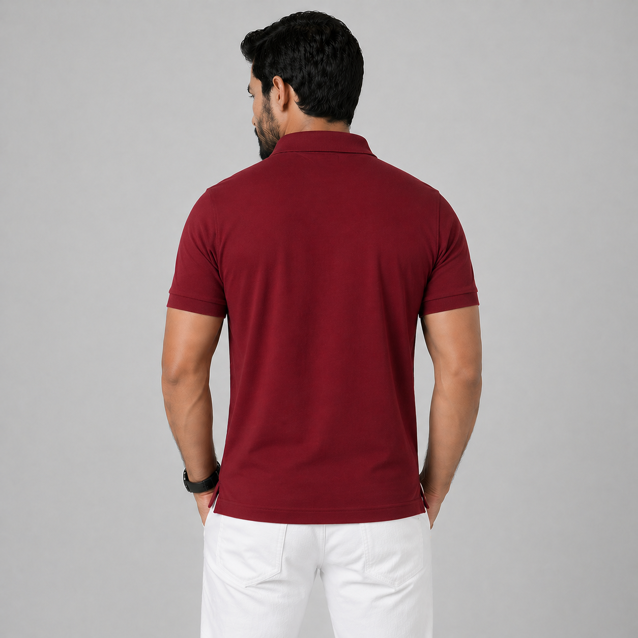 Winner's Mens  Cabernet Polo T Shirt -  73295