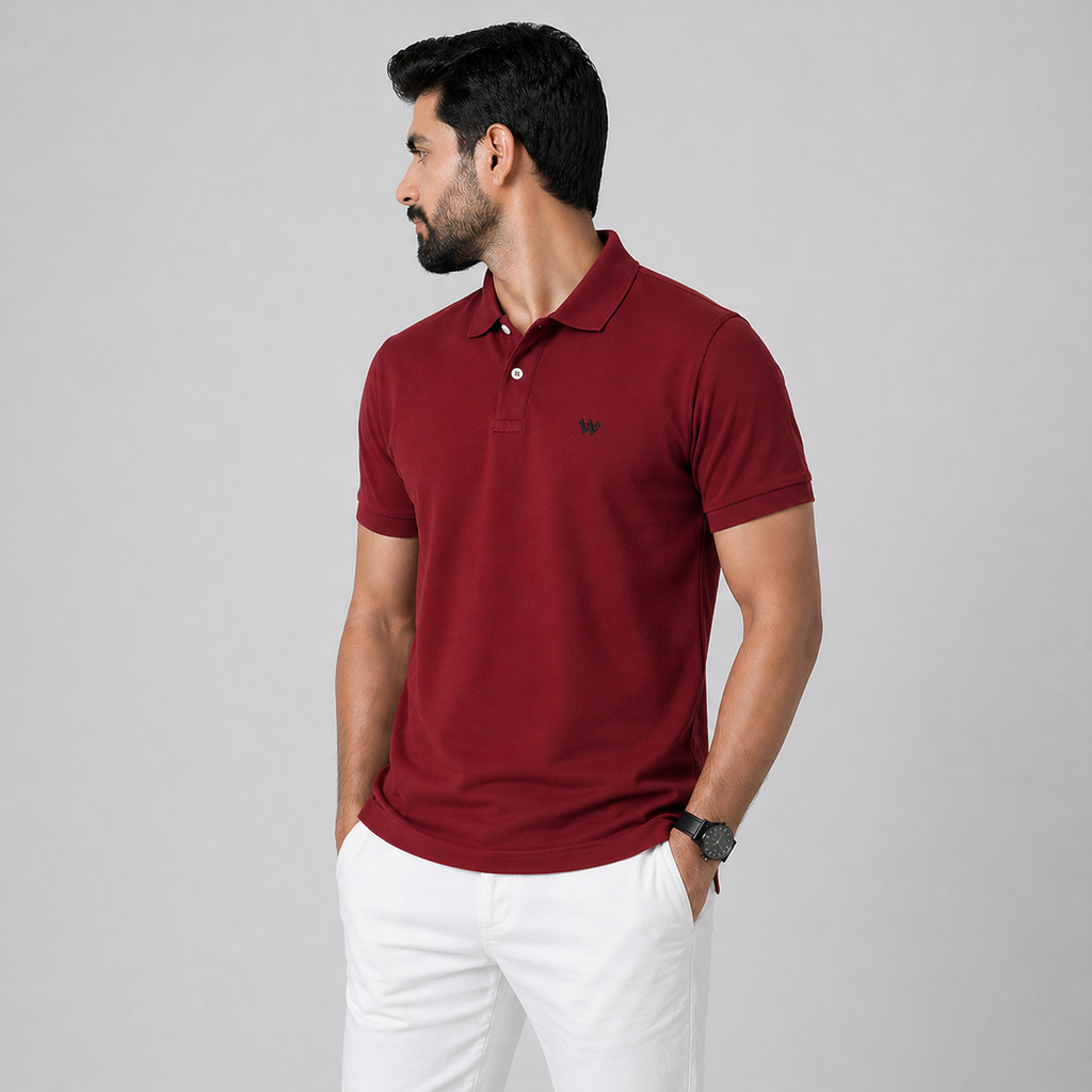 Winner's Mens  Cabernet Polo T Shirt -  73295