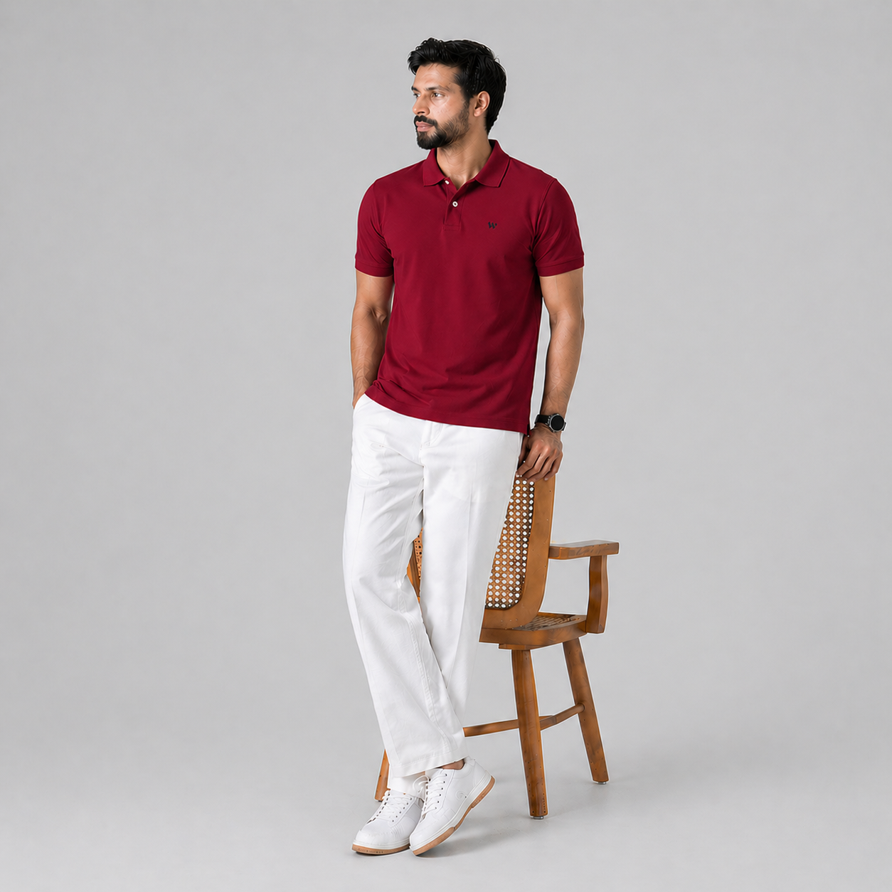 Winner's Mens  Cabernet Polo T Shirt -  73295