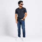 Winner Men's Charcoal Regular T Shirt -73435