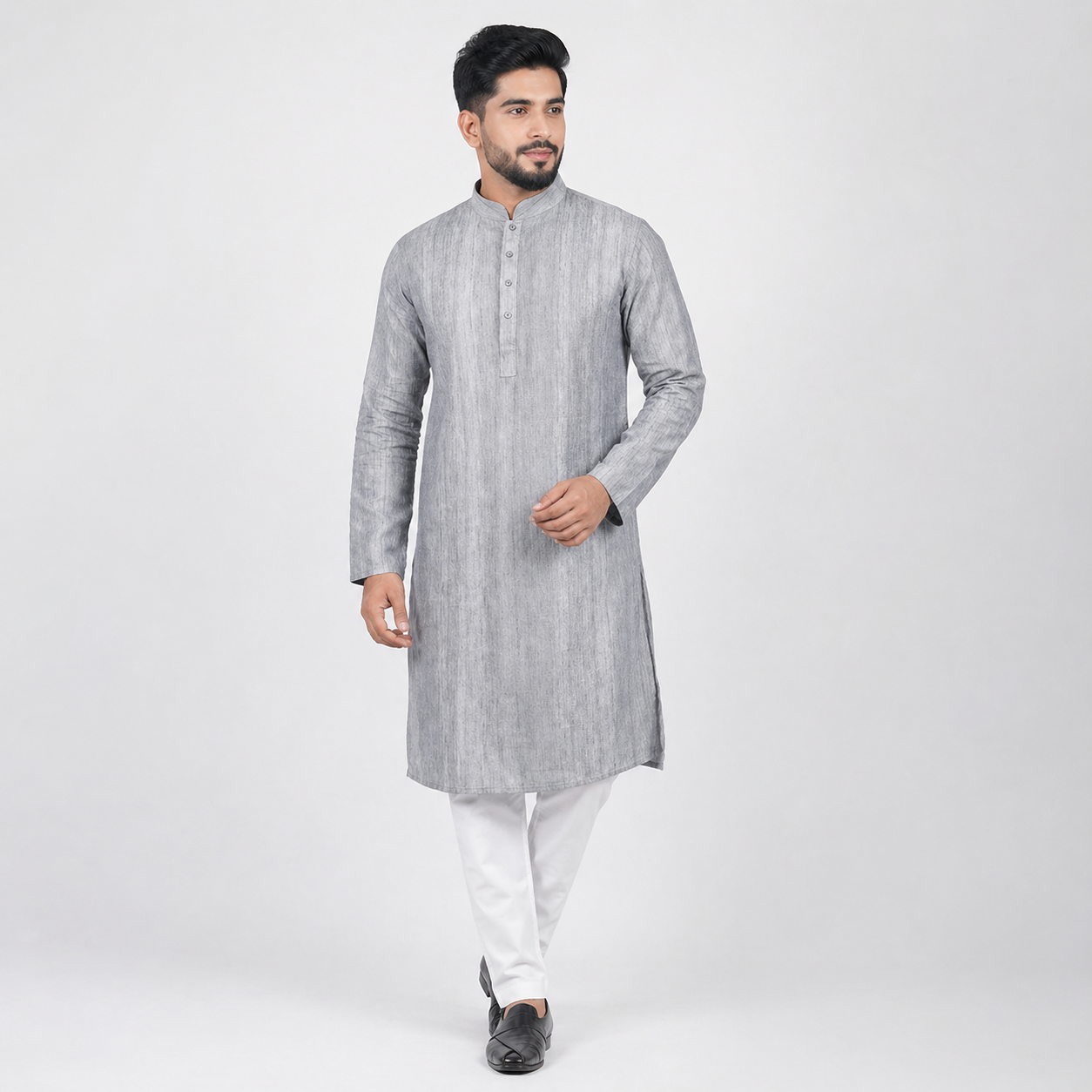 Winner Mens Ash Panjabi - 73921