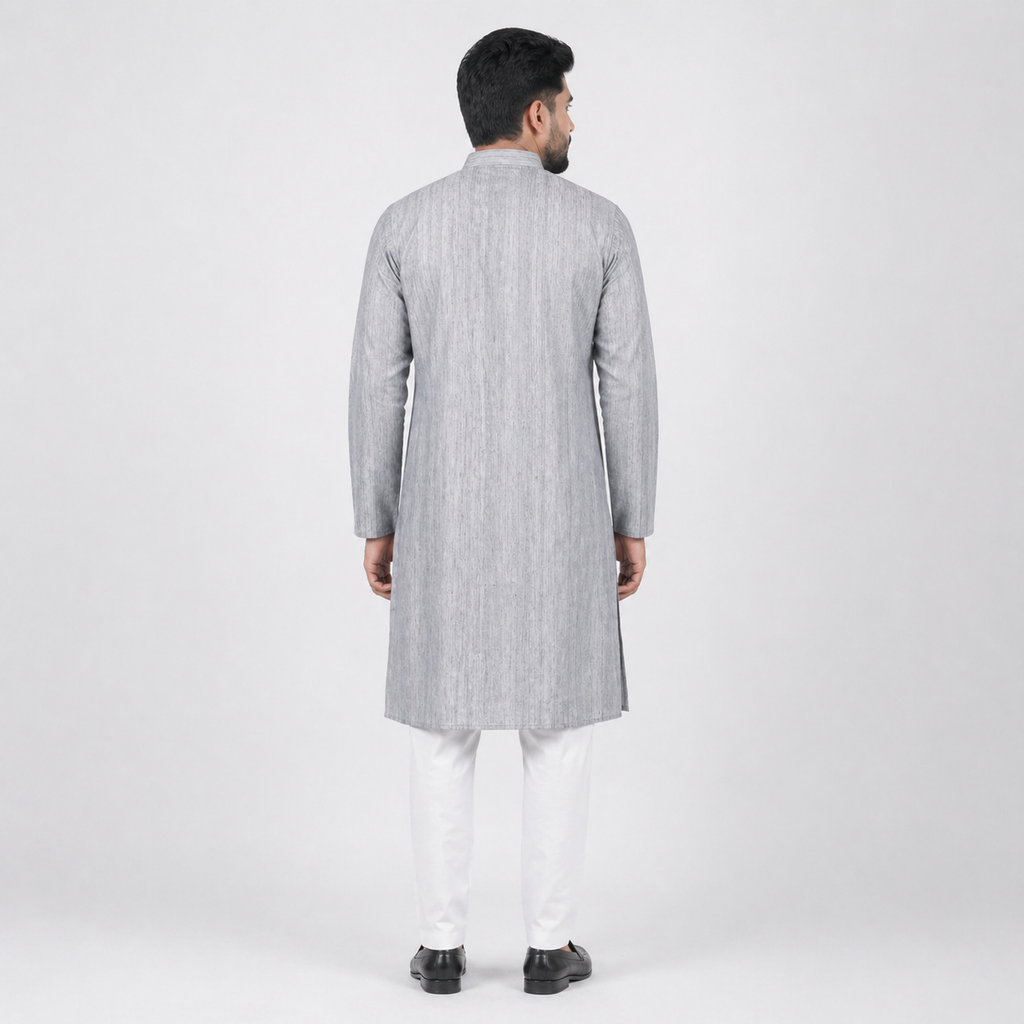 Winner Mens Ash Panjabi - 73921