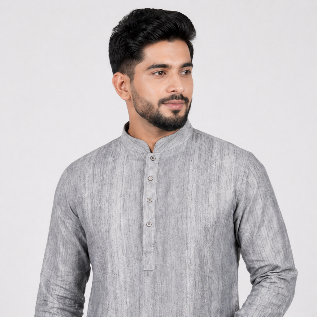 Winner Mens Ash Panjabi - 73921