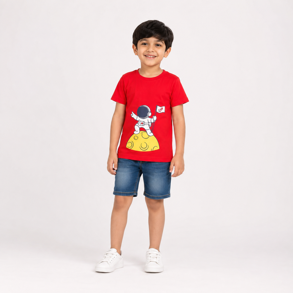 Winner Kids Red Boy's T-Shirt-80239