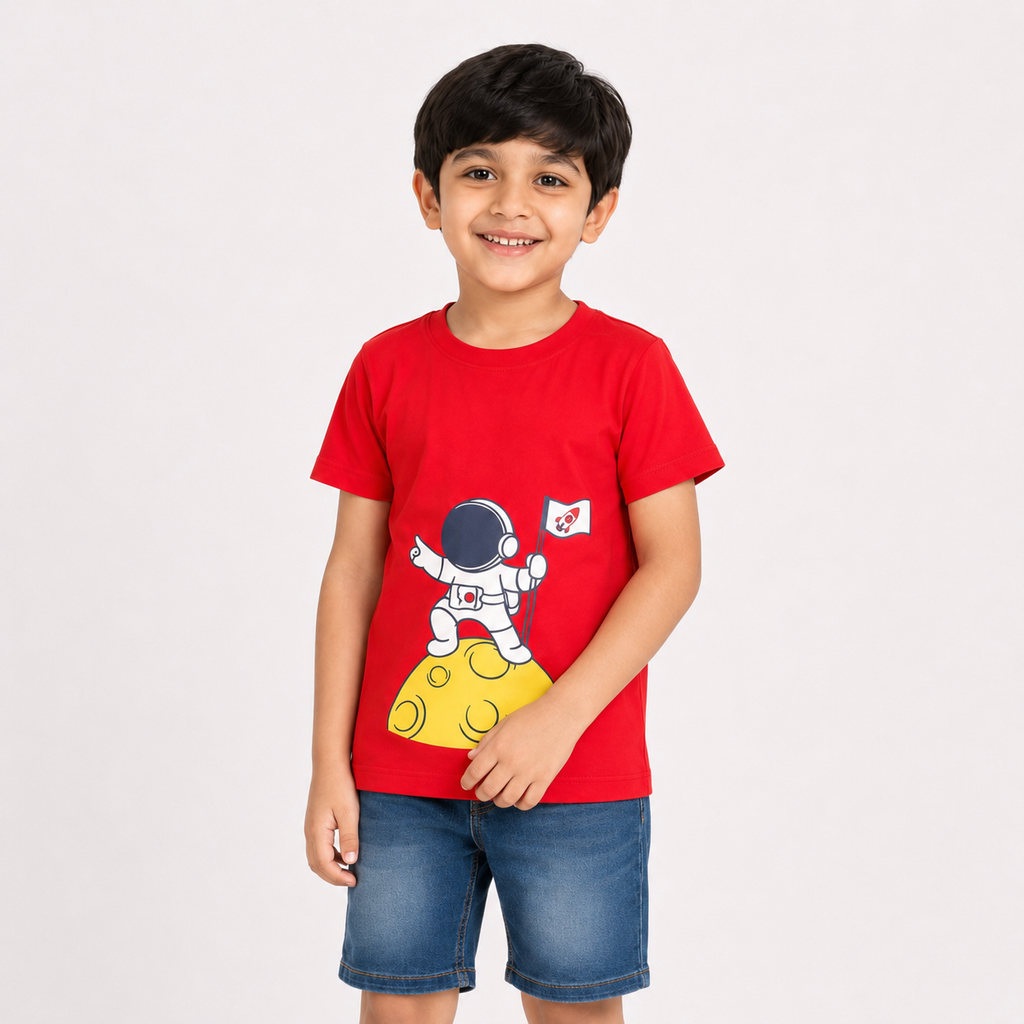 Winner Kids Red Boy's T-Shirt-80239