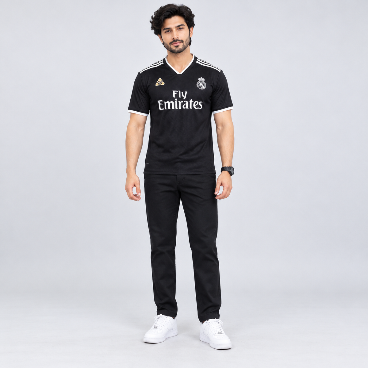 Winner Men's Black T-Shirt 43897