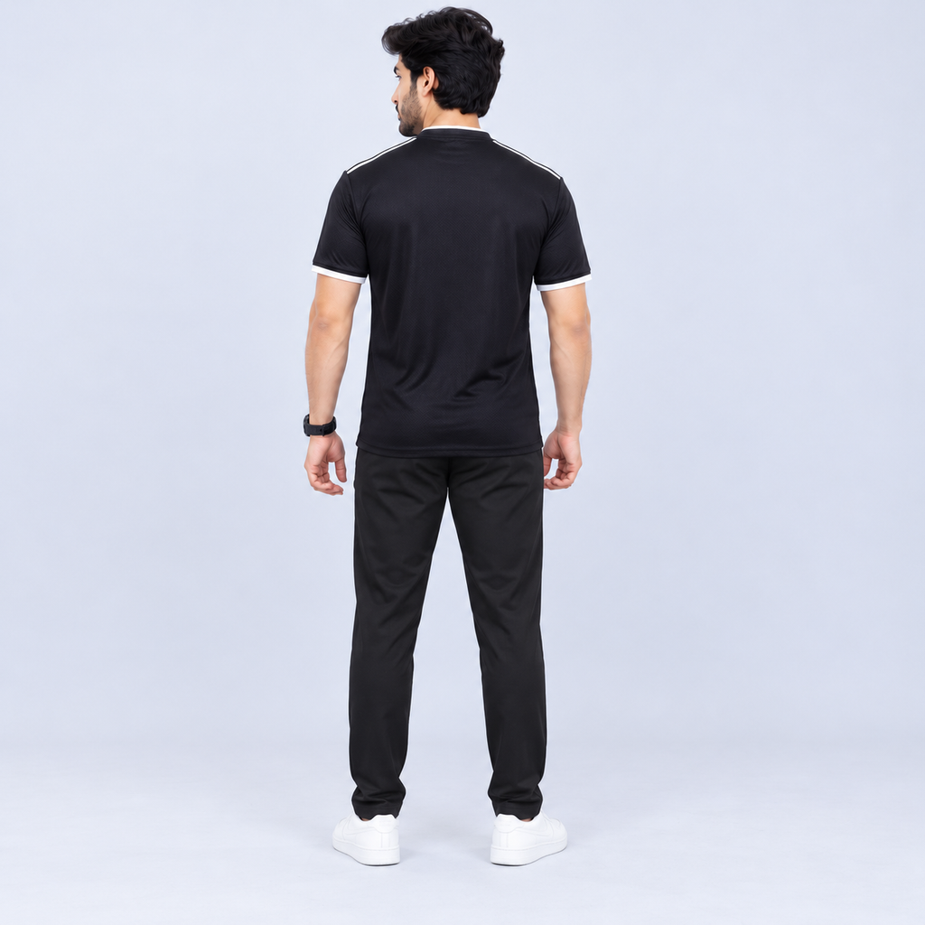 Winner Men's Black T-Shirt 43897