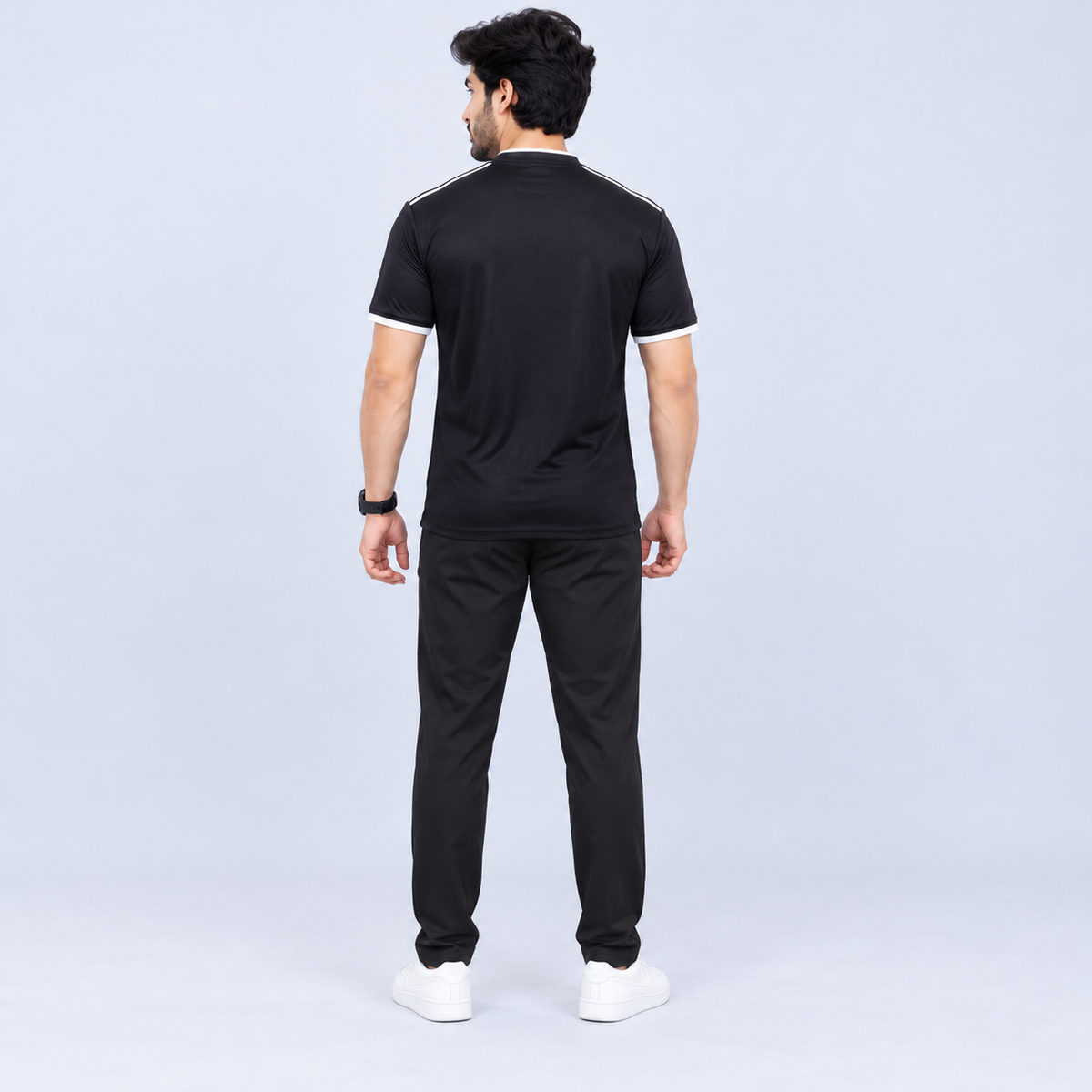 Winner Men's Black T-Shirt 43897