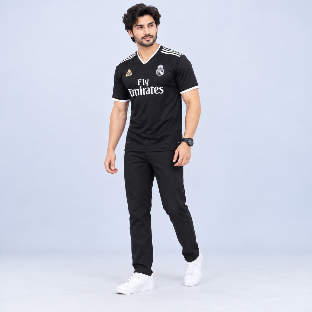 Winner Men's Black T-Shirt 43897