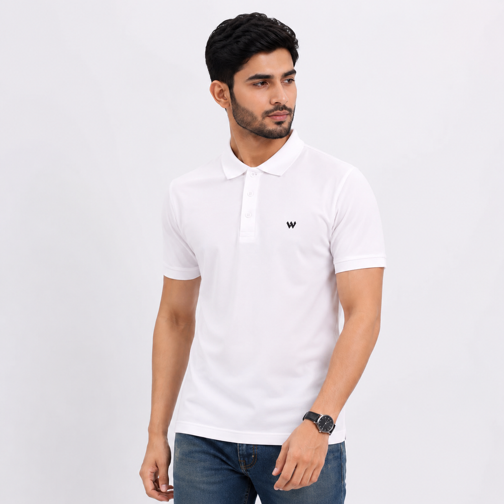 Winner Men's Coconut Cream Polo Shirt - 73295