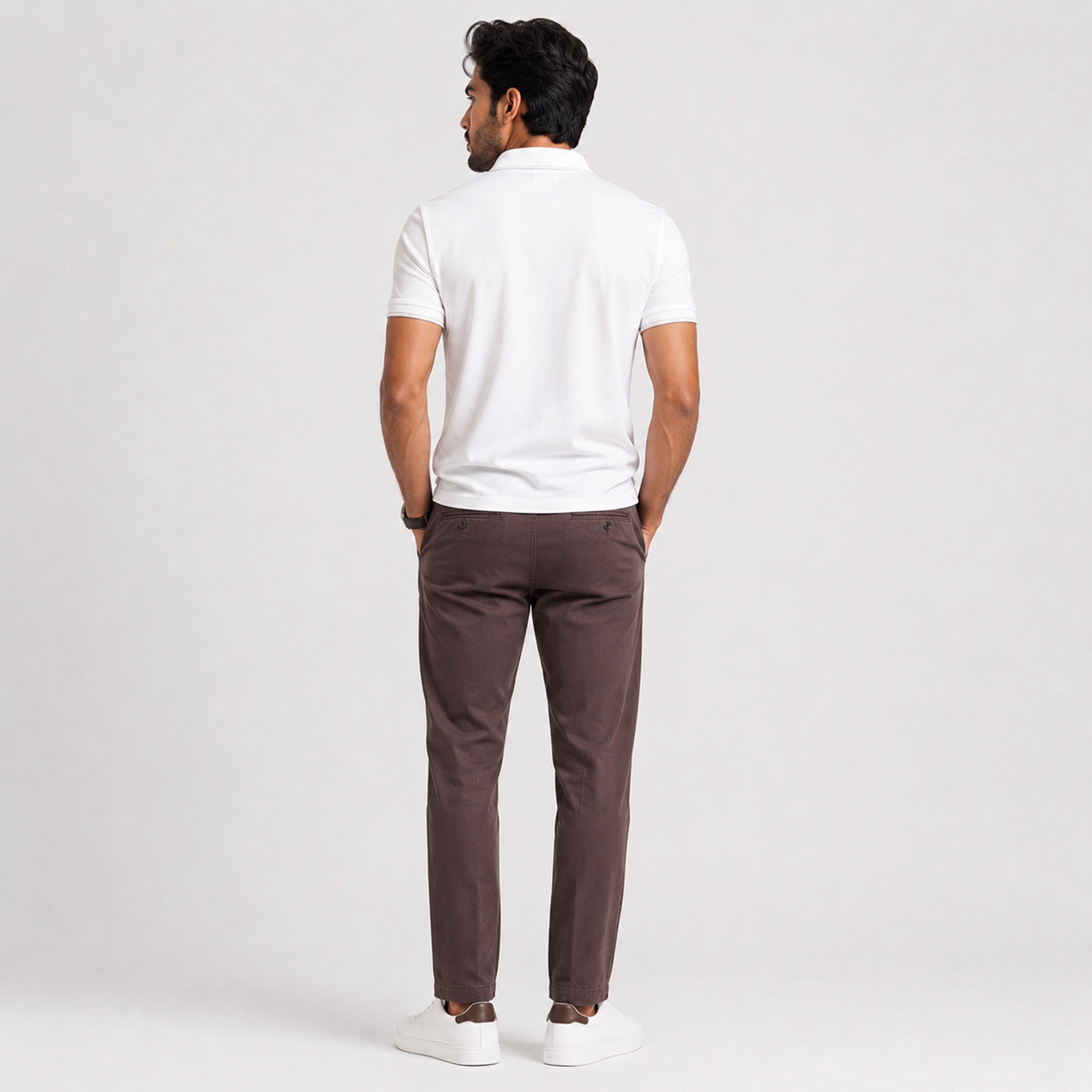 Winner Men's Coffee Twill Pant  - 73650