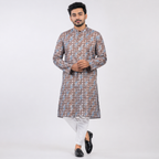 Winner Mens Coffee Panjabi - 73914