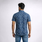Winner Men's Colur Burst  Casual Half Sleeve  Shirt - 80046