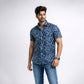 Winner's Men'S Colur Burst  Casual Half Sleeve  Shirt - 80046