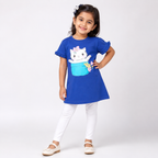 Winner Navy Blue Girls Tshirt - 80144