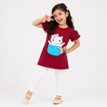 Winner Maroon Girls Tshirt - 80144