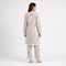 Winner Cream-AOP Ladies Kurti - 80186