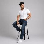 Winner Men's Dark blue Denim Pant - 73819