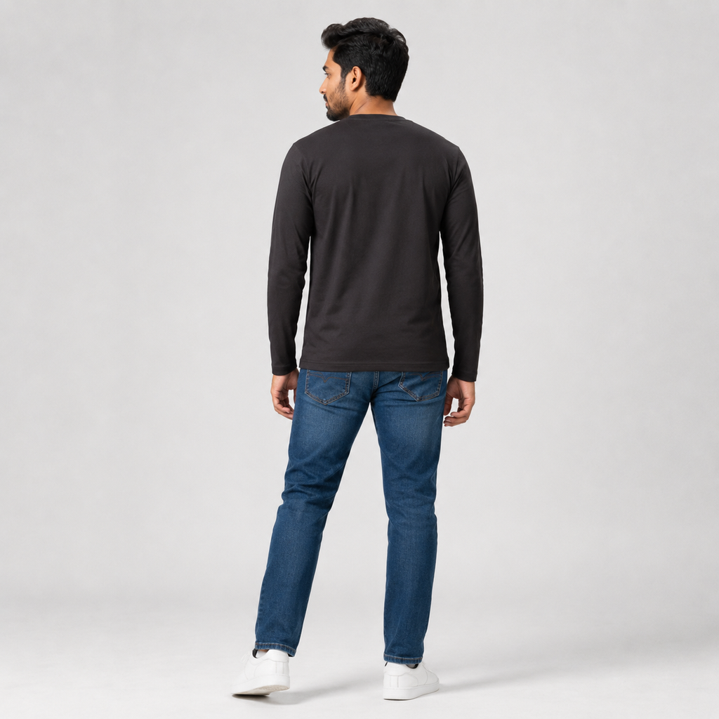 Winner Men's ESPRESSO Full Sleeve T-Shirt-80319