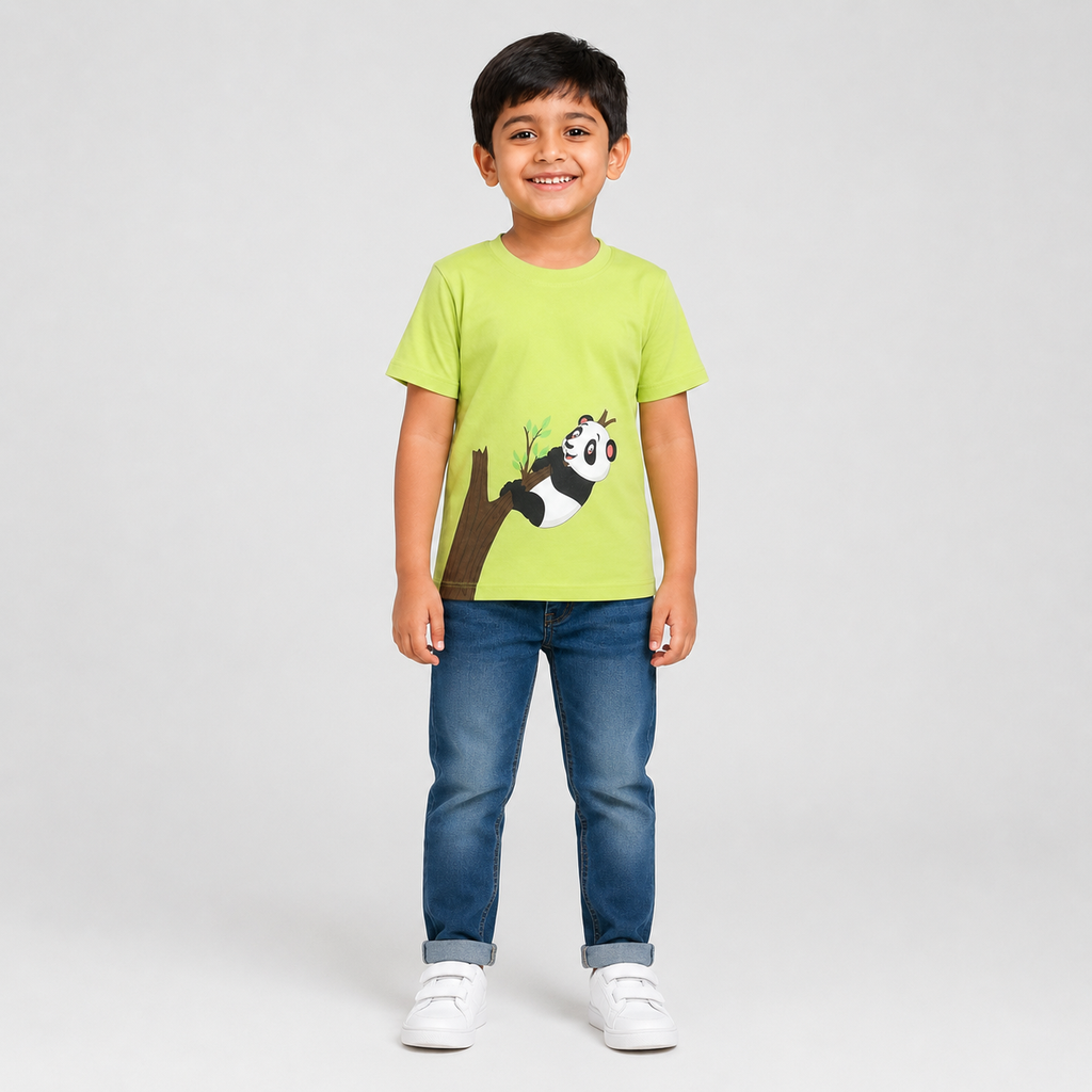 Winner Kids Olive Drab Boys T-Shirt - 80252