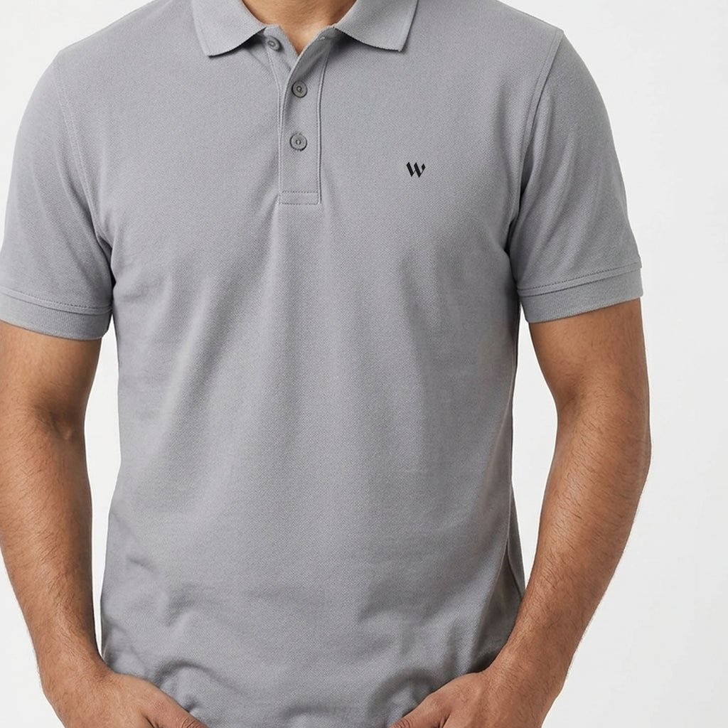 Winner's Mens   Forest Grey  Polo Shirt - 55462