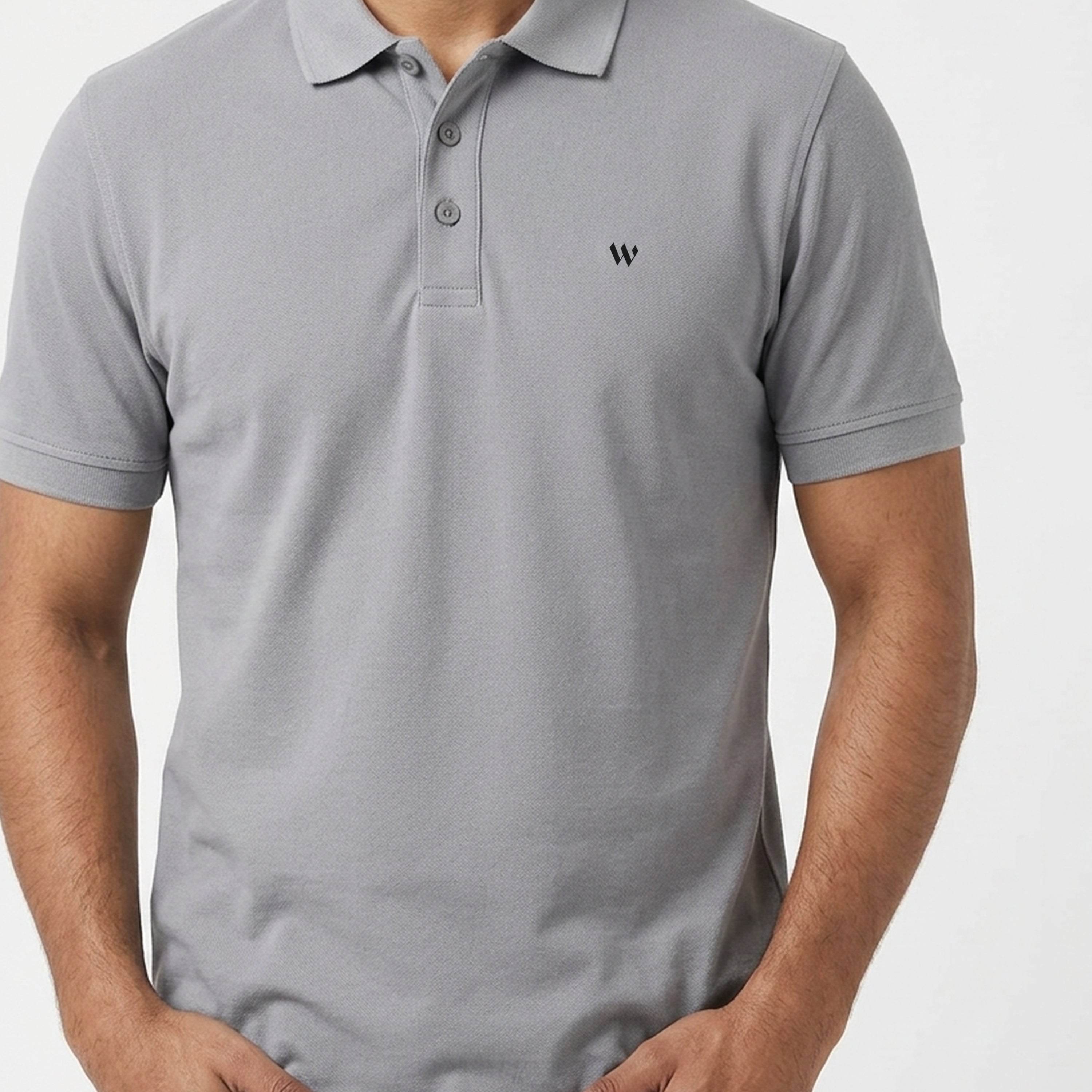 Winner's Mens   Forest Grey  Polo Shirt - 55462