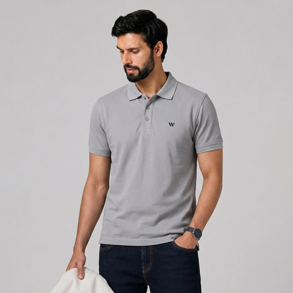 Winner's Mens   Forest Grey  Polo Shirt - 55462