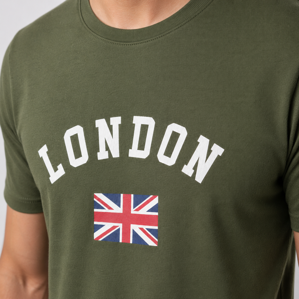 Winner's Men's Four Leaf Flower T-Shirt - 73868
