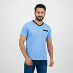 GALAXY BLUE Slim Winner Men'S T Shirt - 55935